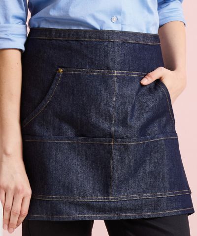 Premier Jeans stitch denim waist apron