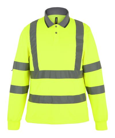 Regatta High Visibility Hi-vis Pro contract long sleeve polo