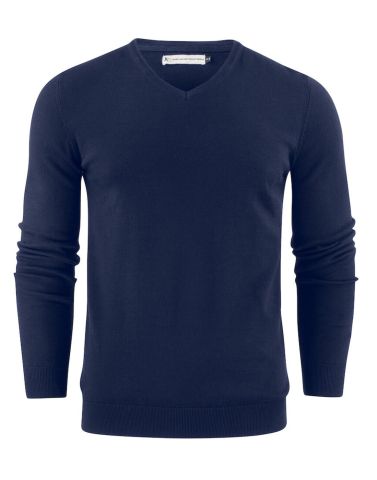 James Harvest Ashland V-Neck Knit Sweat