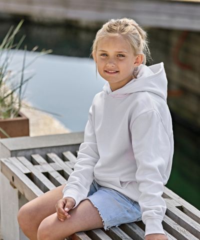 Tee Jays Junior UNLABELED hooded sweatshirt (5152B)