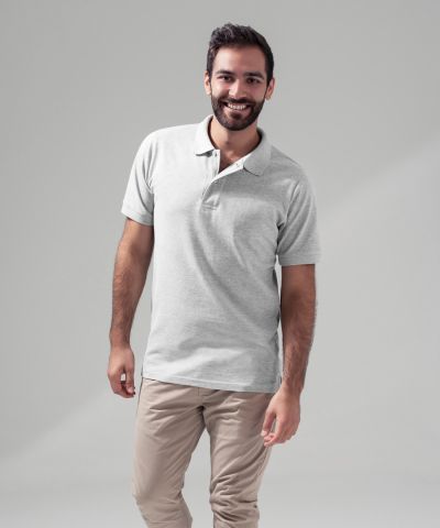 Build Your Brand Piqué polo shirt