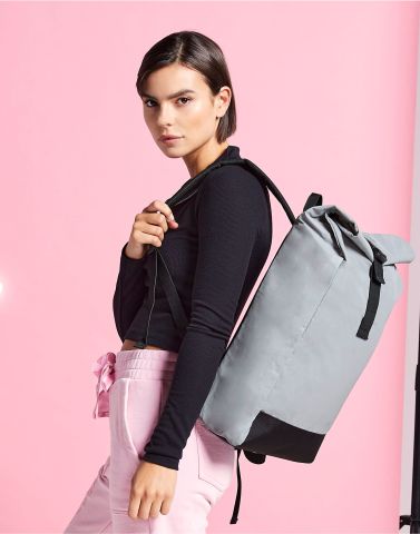Bagbase Reflective Roll-Top Backpack