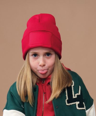 Beechfield Kids original patch beanie