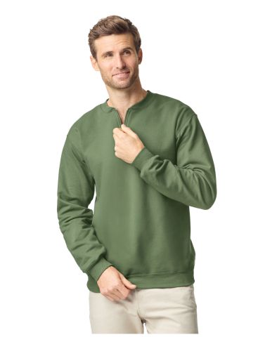 Gildan Softstyle Midweight 1/4 Zip Sweatshirt