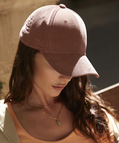 Beechfield EarthAware® organic cord baseball cap