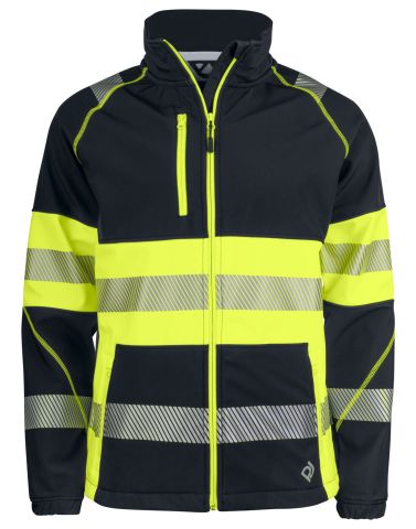 Pro-Job 6443 Softshell Jacket EN ISO 20471 Class 1