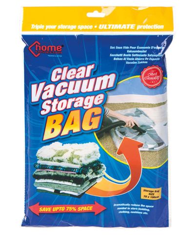 Home & Living Clear vacuum storage bag