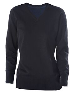 Ladies' V-neck jumper