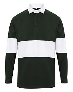 Panelled rugby shirt