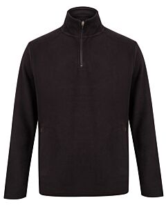 ¼ zip microfleece jacket