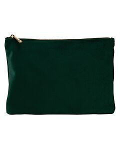 Velvet accessory pouch