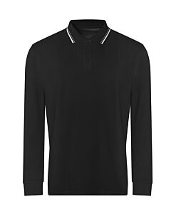 Long sleeve tipped 100 polo