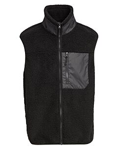 Bonded sherpa vest