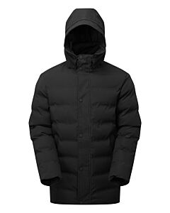 Recycled bonded longline padded jacket