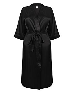 Women's satin robe