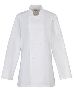 Women's long sleeve chef's jacket