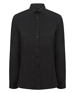 Women's modern long sleeve Oxford shirt