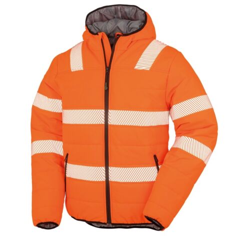 Recycled ripstop padded safety jacket