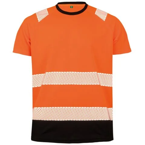 Recycled safety t-shirt