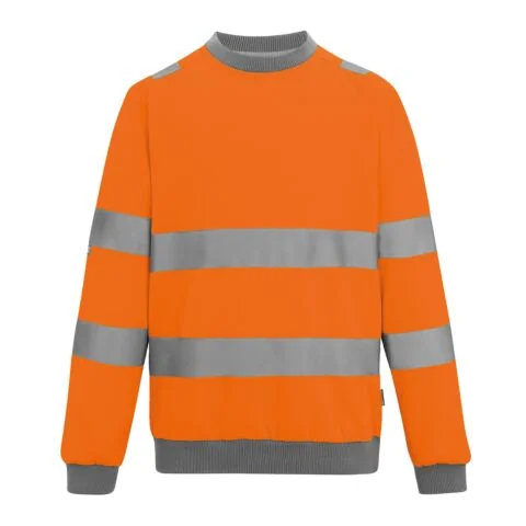 Hi-vis Pro contrast crew neck sweatshirt