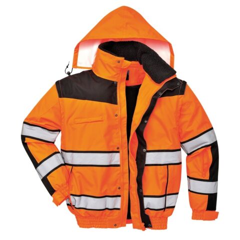 Hi-vis classic bomber jacket