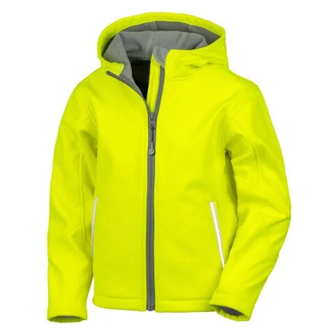 Core junior TX performance hooded softshell jacket