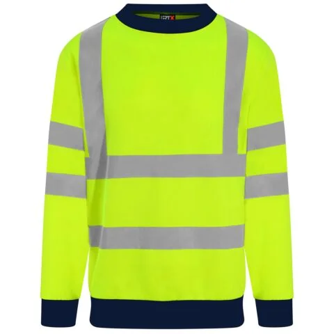 High visibility sweatshirt