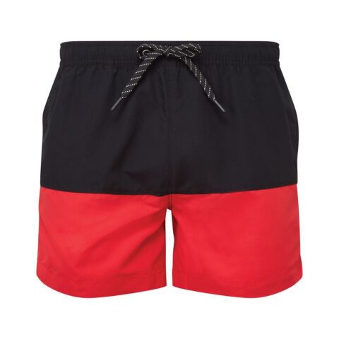 Block colour swim shorts