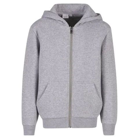 Kids fluffy zip hoodie