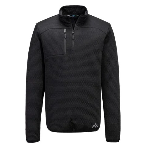 KX3 Sport textured ¼-zip sweatshirt