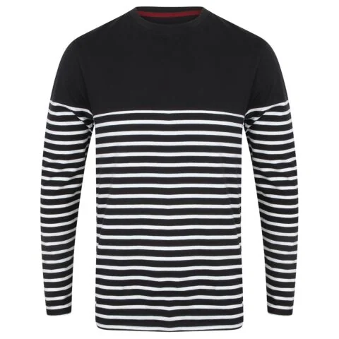 Long sleeve Breton striped T