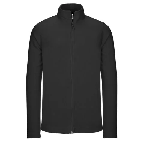 Full-zip microfleece jacket