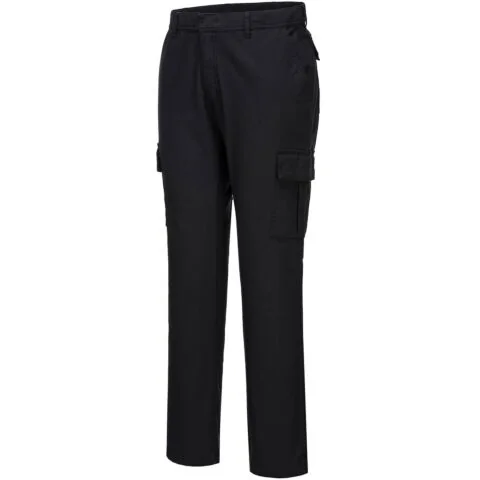 Stretch slim combat trousers