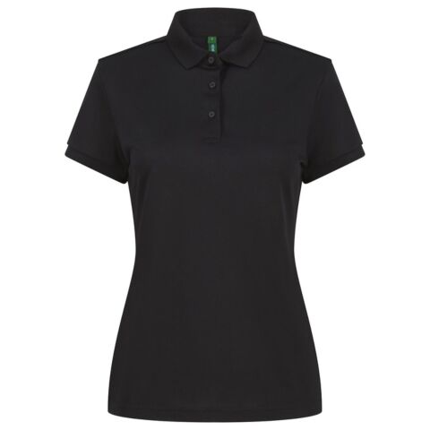 Women’s recycled polyester polo shirt