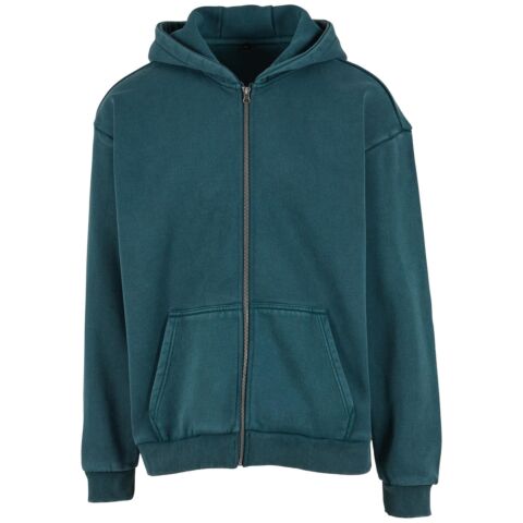 Vintage heavy zip hoodie