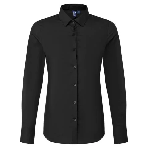 Women’s long sleeve ‘Recyclight’ poplin shirt