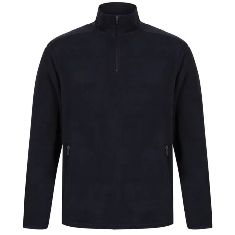 ¼ zip microfleece jacket