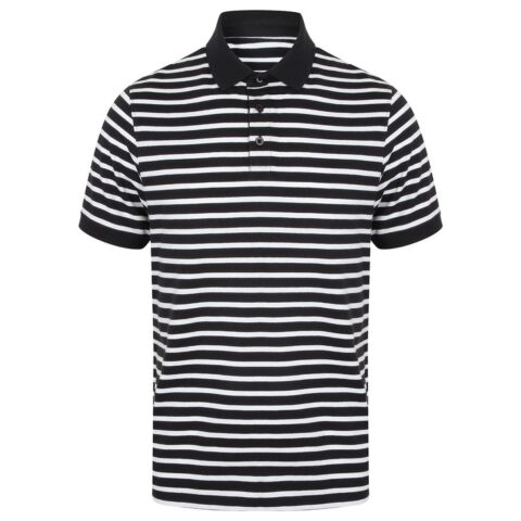 Striped Jersey polo shirt