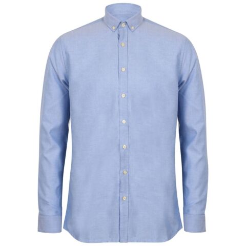 Modern long sleeve Oxford shirt