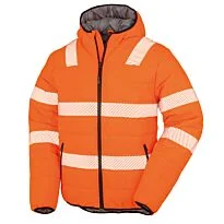 Recycled ripstop padded safety jacket