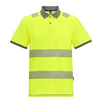 Hi-vis pro comfort polycotton polo
