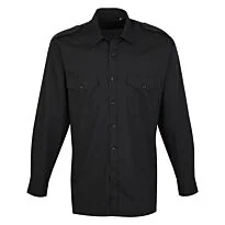 Long sleeve pilot shirt