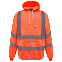 Hi-vis pull-over hoodie