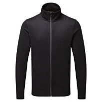 Men's spun dyed sustainable zip-through sweatshirt