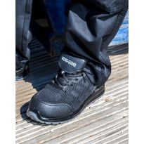WORK-GUARD by Result Unisex All Black Safety Trainer