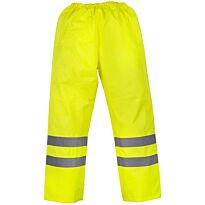 Hi-vis waterproof overtrousers
