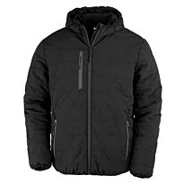 Recycled compass padded winter jacket