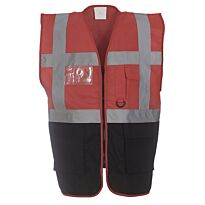 Multifunctional executive hi-vis waistcoat