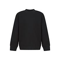 Kids sustainable fashion curved hem sweatshirt