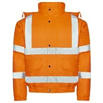 High visibility bomber jacket